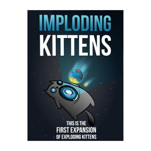 Imploding Kittens (Eng) (Exp.) i gruppen SELSKABSSPIL / Udvidelser hos Spelexperten (EKGIMP1)