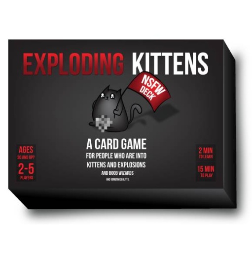 Exploding Kittens NSFW Ed. (Eng.) i gruppen SELSKABSSPIL / Kortspil hos Spelexperten (EKGNSFW1)