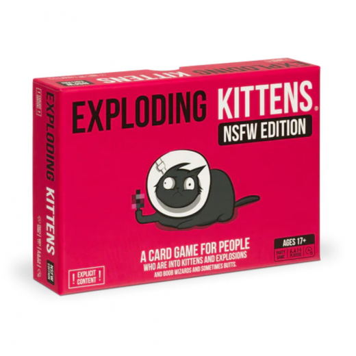 Exploding Kittens NSFW Ed. (Eng.) i gruppen SELSKABSSPIL / Kortspil hos Spelexperten (EKGNSFW1)
