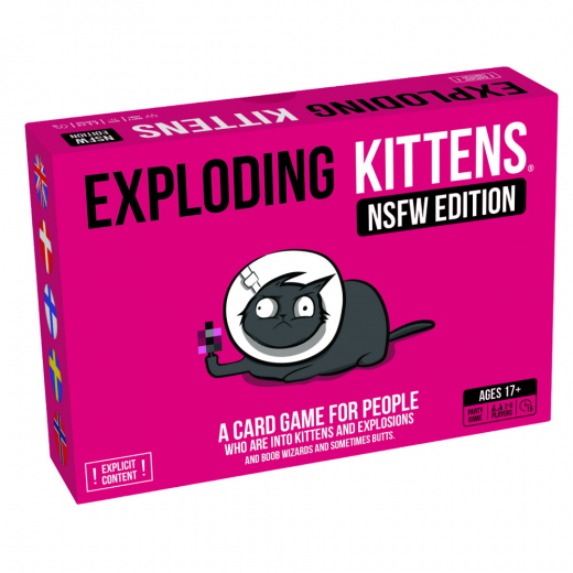 Exploding Kittens NSFW Ed. (DK) i gruppen SELSKABSSPIL / Kortspil hos Spelexperten (EKGNSFWNOR)