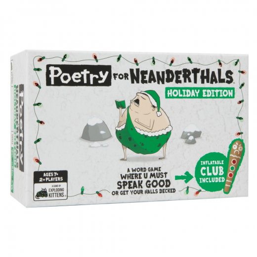 Poetry for Neanderthals: Holiday Edition i gruppen SELSKABSSPIL / Partyspil hos Spelexperten (EKGPFNHOL3R)