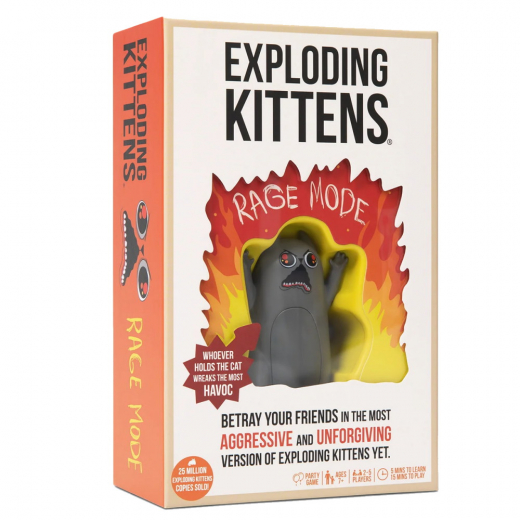 Exploding Kittens: Rage Mode i gruppen SELSKABSSPIL / Partyspil hos Spelexperten (EKGRAGE3)