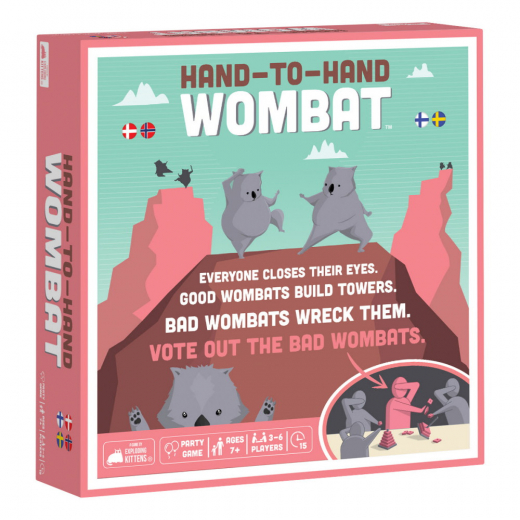 Hand-to-Hand Wombat (DK) i gruppen SELSKABSSPIL / Partyspil hos Spelexperten (EKIWOM01NOR)