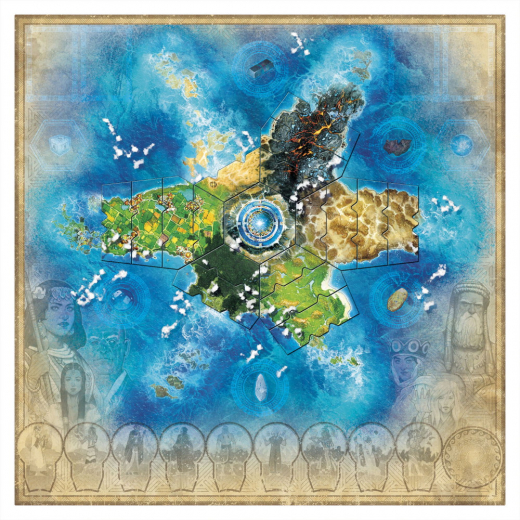 Atlantis Rising: Playmat (Exp.) i gruppen SELSKABSSPIL / Tilbehør / Andet hos Spelexperten (ELFECG009)