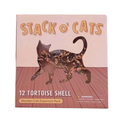 Stack O' Cats - 12 Tortoise Shell i gruppen SELSKABSSPIL / Udvidelser hos Spelexperten (EMG18135)