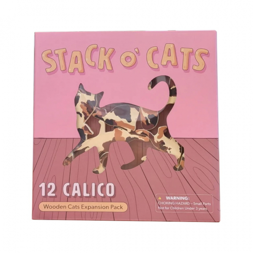Stack O' Cats - 12 Calico i gruppen SELSKABSSPIL / Udvidelser hos Spelexperten (EMG75689)