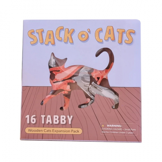 Stack O' Cats - 12 Tabby i gruppen SELSKABSSPIL / Udvidelser hos Spelexperten (EMG83658)