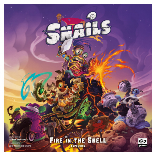 Snails: Fire in the Shell (Exp.) i gruppen SELSKABSSPIL / Udvidelser hos Spelexperten (EN-SNL03)