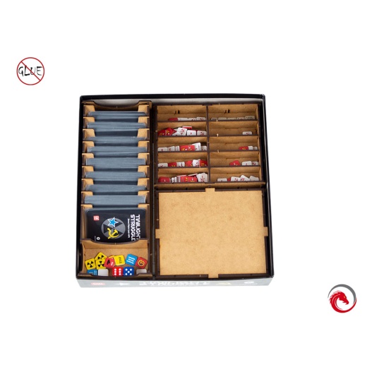 e-Raptor Insert Twilight Struggle i gruppen SELSKABSSPIL / Tilbehør / Inserts & Organizers hos Spelexperten (ERP2096)