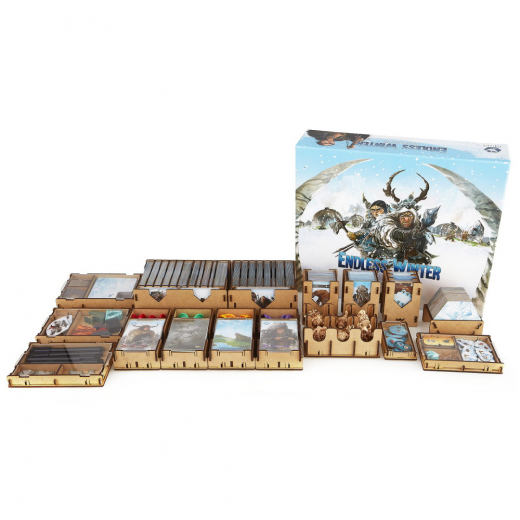 e-Raptor Insert - Endless Winter: Paleoamericans + expansions i gruppen SELSKABSSPIL / Tilbehør / Inserts & Organizers hos Spelexperten (ERP2572)