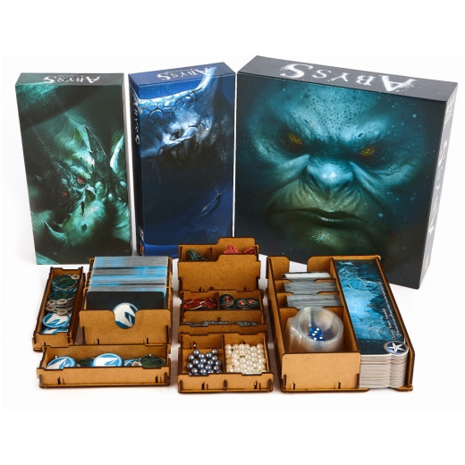 e-Raptor Insert - Abyss + Expansions i gruppen SELSKABSSPIL / Tilbehør / Inserts & Organizers hos Spelexperten (ERP3086)