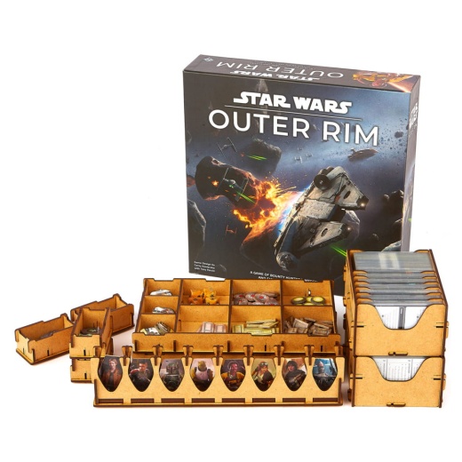 e-Raptor Insert - Star Wars: Outer Rim i gruppen SELSKABSSPIL / Tilbehør / Inserts & Organizers hos Spelexperten (ERP3369)