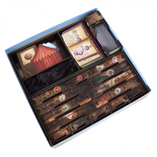 e-Raptor Insert - The Quacks of Quedlinburg + expansions UV Print i gruppen SELSKABSSPIL / Tilbehør / Inserts & Organizers hos Spelexperten (ERP5271)