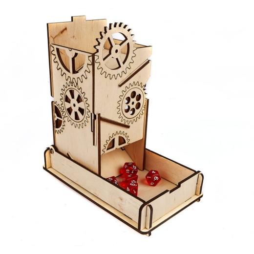 e-Raptor Dice Tower - Steam Punk Box i gruppen  hos Spelexperten (ERP7887)