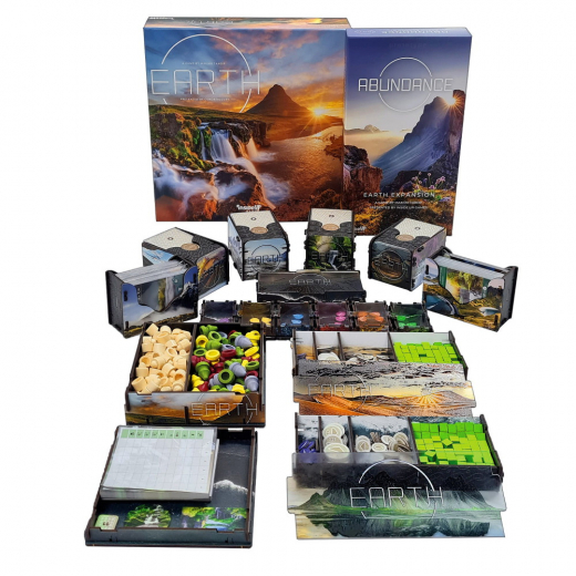 e-Raptor Insert - Earth + Expansion UV Print i gruppen SELSKABSSPIL / Tilbehør / Inserts & Organizers hos Spelexperten (ERP9767)