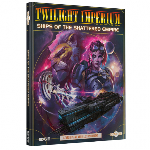 Twilight Imperium RPG: Ships of the Shattered Empire i gruppen SELSKABSSPIL / Rollespil hos Spelexperten (ESGNS10)