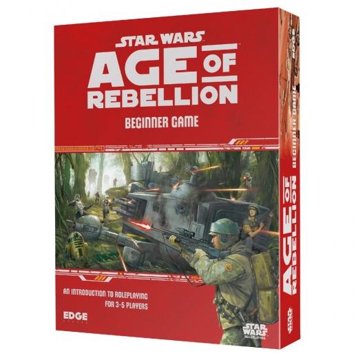 Star Wars RPG: Age of Rebellion - Beginner Game i gruppen SELSKABSSPIL / Rollespil / Star Wars RPG hos Spelexperten (ESSWA01)