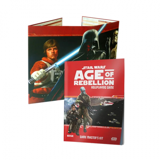 Star Wars RPG: Age of Rebellion - Game Master's Kit i gruppen SELSKABSSPIL / Rollespil / Star Wars RPG hos Spelexperten (ESSWA03EN)