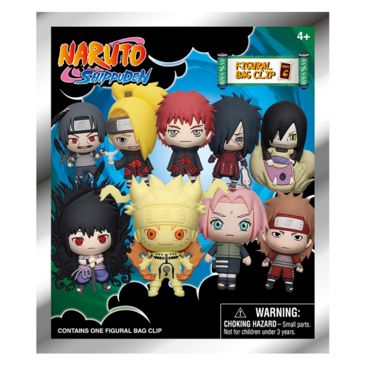 Naruto Shippuden Figural Bag Clip i gruppen LEGETØJ / Collectibles hos Spelexperten (ET-10834)