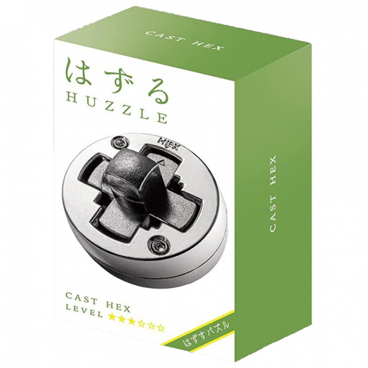 Huzzle / Hanayama - Cast Hex i gruppen SELSKABSSPIL / Hjernevridere hos Spelexperten (EU515045)