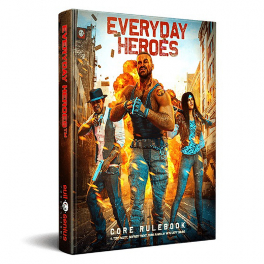Everyday Heroes RPG: Core Rulebook i gruppen SELSKABSSPIL / Rollespil / Everyday Heroes hos Spelexperten (EVL01000)