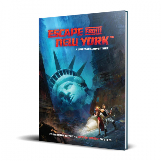 Everyday Heroes RPG: Escape from New York - Cinematic Adventure i gruppen SELSKABSSPIL / Rollespil / Everyday Heroes hos Spelexperten (EVL02000)