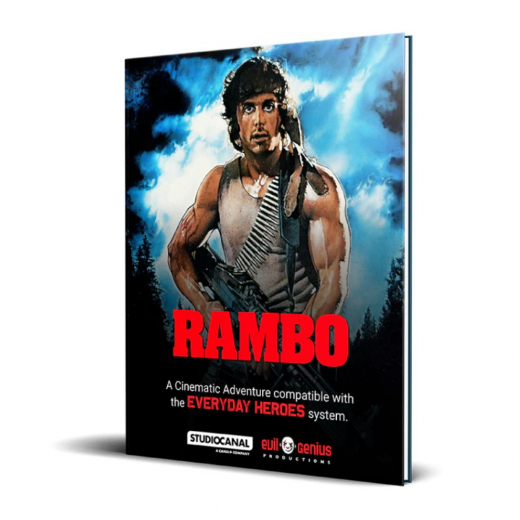 Everyday Heroes RPG: Rambo - Cinematic Adventure i gruppen SELSKABSSPIL / Rollespil / Everyday Heroes hos Spelexperten (EVL09000)