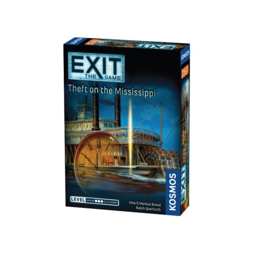 Exit: The Game - Theft on the Mississippi i gruppen SELSKABSSPIL / Strategispil hos Spelexperten (EXTMSPI)