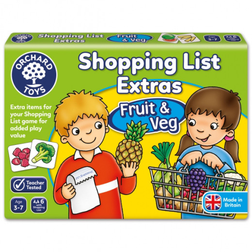 Shopping List : Fruit & Veg (Exp.) i gruppen SELSKABSSPIL / Udvidelser hos Spelexperten (F-090)