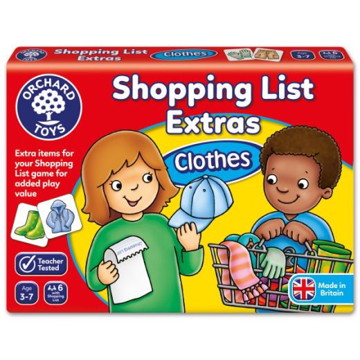 Shopping List : Clothes (Exp.) i gruppen SELSKABSSPIL / Udvidelser hos Spelexperten (F-091)