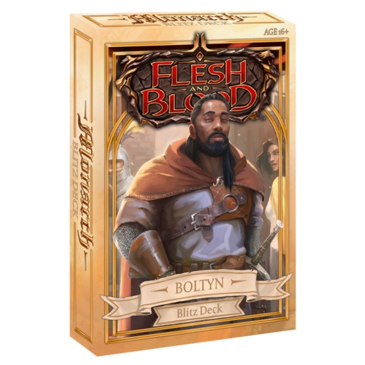 Flesh and Blood TCG: Monarch - Boltyn Blitz Deck i gruppen SELSKABSSPIL / Kortspil hos Spelexperten (FAB2102-BOL)