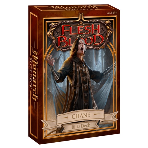 Flesh and Blood TCG: Monarch - Chane Blitz Deck i gruppen SELSKABSSPIL / Kortspil hos Spelexperten (FAB2102-CHA)