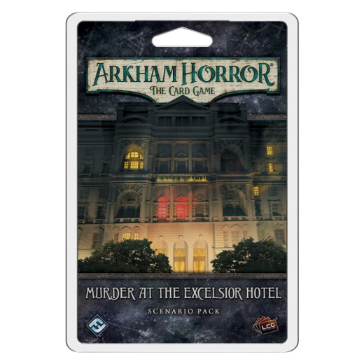 Arkham Horror: TCG - Murder at the Excelsior Hotel (Exp.) i gruppen SELSKABSSPIL / Udvidelser hos Spelexperten (FAHC38)