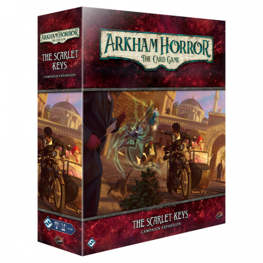 Arkham Horror: TCG - The Scarlet Keys Campaign Expansion i gruppen SELSKABSSPIL / Udvidelser hos Spelexperten (FAHC70)