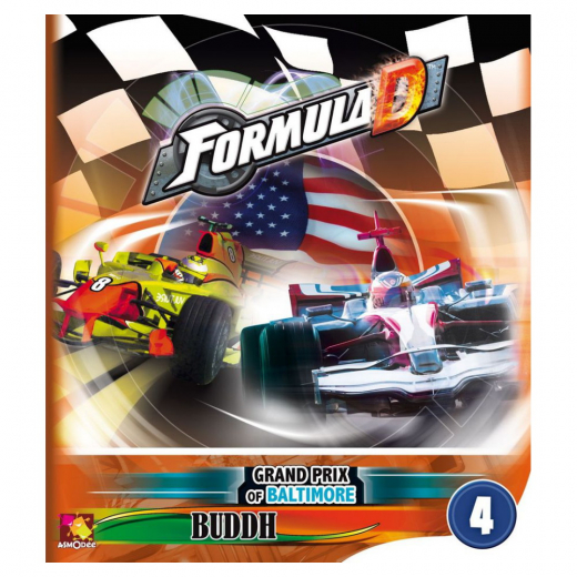 Formula D: Circuits 4 - Grand Prix of Baltimore and Buddh  (Exp.) i gruppen SELSKABSSPIL / Udvidelser hos Spelexperten (FDC4)