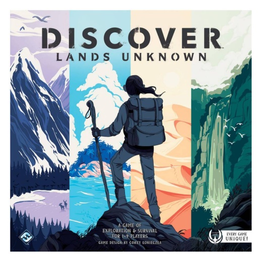 Discover: Lands Unknown i gruppen SELSKABSSPIL / Strategispil hos Spelexperten (FDSC01)
