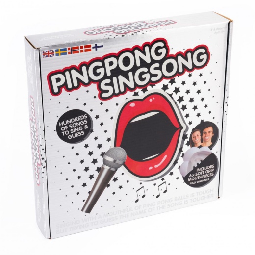 PingPongSingSong (DK) i gruppen SELSKABSSPIL / Partyspil hos Spelexperten (FF00003)