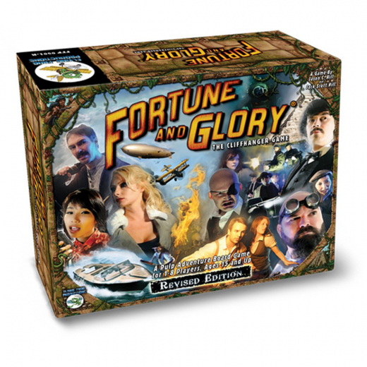 Fortune and Glory: The Cliffhanger Game - Revised Edition i gruppen SELSKABSSPIL / Samarbejdsspil hos Spelexperten (FFP0501-R)