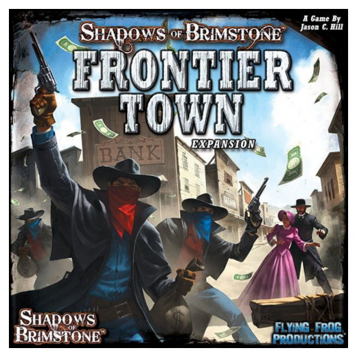 Shadows of Brimstone: Frontier Town (Exp.) i gruppen SELSKABSSPIL / Udvidelser hos Spelexperten (FFP0706)