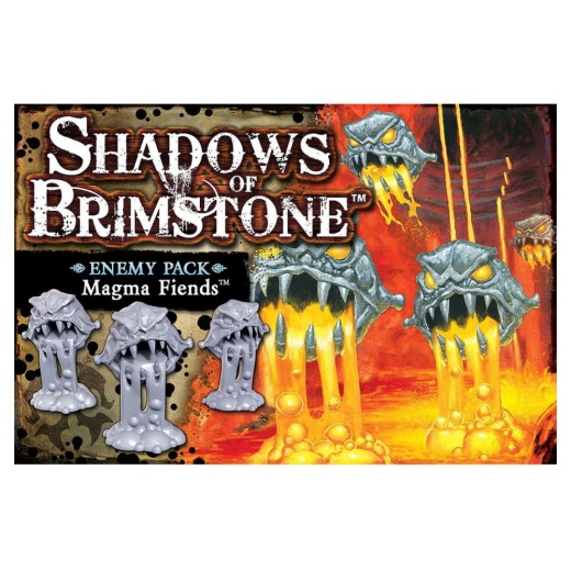 Shadows of Brimstone: Magma Fiends (Exp.) i gruppen SELSKABSSPIL / Udvidelser hos Spelexperten (FFP07E23)
