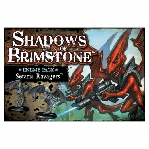 Shadows of Brimstone: Setaris Ravagers (Exp.) i gruppen SELSKABSSPIL / Udvidelser hos Spelexperten (FFP07E32)