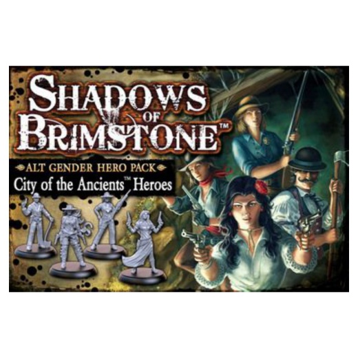 Shadows of Brimstone: City of Ancients - Alt Gender Hero Pack (Exp.) i gruppen SELSKABSSPIL / Udvidelser hos Spelexperten (FFP07H01)