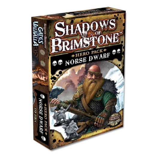 Shadows of Brimstone: Norse Dwarf Hero Pack (Exp.) i gruppen SELSKABSSPIL / Spilserier / Shadows of Brimstone hos Spelexperten (FFP07H14)