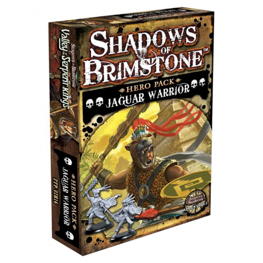 Shadows of Brimstone: Jaguar Warrior Hero Pack (Exp.) i gruppen SELSKABSSPIL / Spilserier / Shadows of Brimstone hos Spelexperten (FFP07H16)