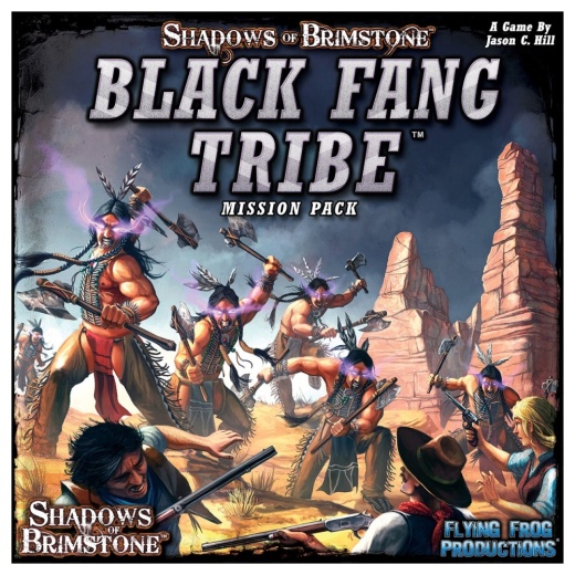 Shadows of Brimstone: Black Fang Tribe Mission Pack (Exp.) i gruppen SELSKABSSPIL / Udvidelser hos Spelexperten (FFP07MP04)
