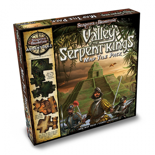 Shadows of Brimstone: Valley of the Serpent Kings - Map Tile Pack (Exp.) i gruppen SELSKABSSPIL / Udvidelser hos Spelexperten (FFP07MTP02)