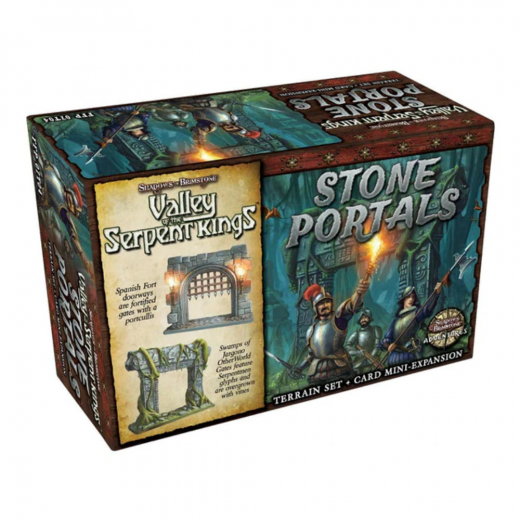 Shadows of Brimstone: Valley of the Serpent Kings - Stone Portals (Exp.) i gruppen SELSKABSSPIL / Udvidelser hos Spelexperten (FFP07T04)