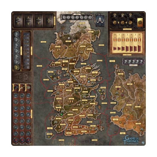 A Game of Thrones: Deluxe Gamemat (Exp.) i gruppen  hos Spelexperten (FFS80)