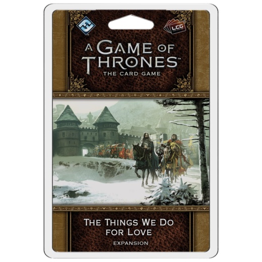 A Game of Thrones: TCG - The Things We Do for Love (Exp.) i gruppen SELSKABSSPIL / Udvidelser hos Spelexperten (FGT54)
