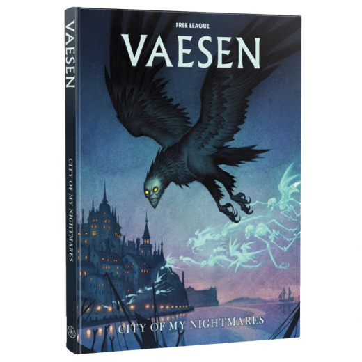 Vaesen RPG: City of my Nightmares i gruppen SELSKABSSPIL / Rollespil / Vaesen: Nordic Horror hos Spelexperten (FL-COMN-TEMP)
